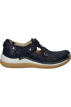Wolky Dames Comfortschoenen 04528 Esperanza Blauw