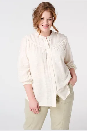 MS Mode Blouse Blouse met pailletten