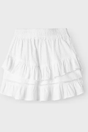 NAME IT Kids meisjes rok FATIDIAS Bright White