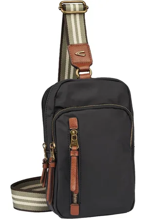 Camel Active Telefoontasje Schoudertas Bari Sling Backpack Zwart