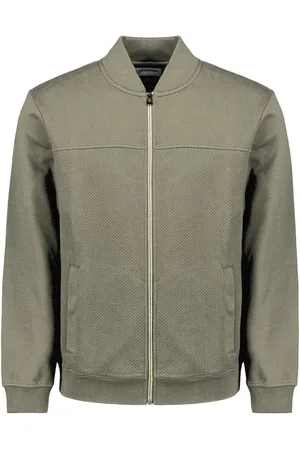 No Excess Sweater met volledige ritssluiting