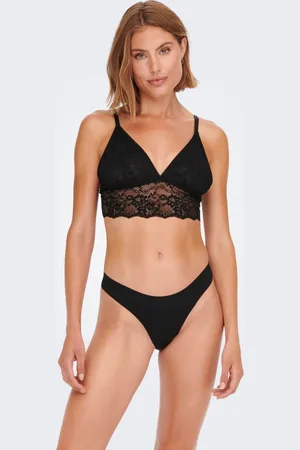 ONLY ONLTRACY BONDED THONG NOOS 3-PK Dames Slip