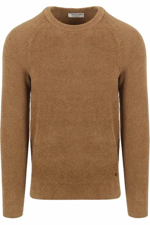 No Excess Pullover met ronde hals: Ribgebreide structuur en superzachte touch