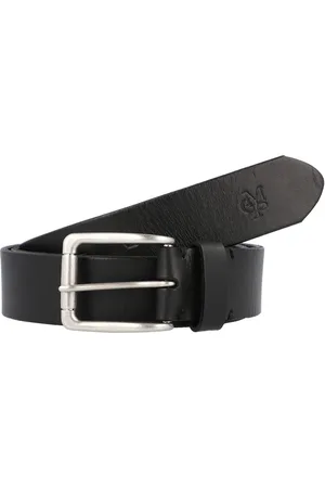 Marc O’ Polo Leren Riem Enno Belt W85 Zwart