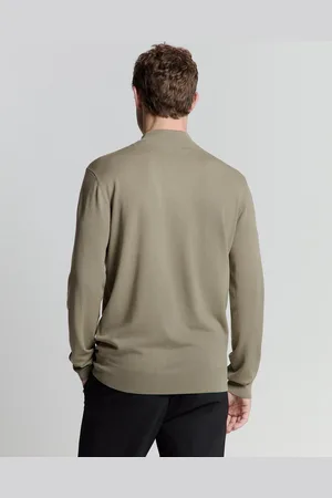 No Excess Sweater met halve ritssluiting