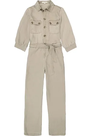 Garcia Dames Jumpsuit Groen Long mouw