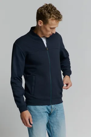 No Excess Sweater met volledige ritssluiting