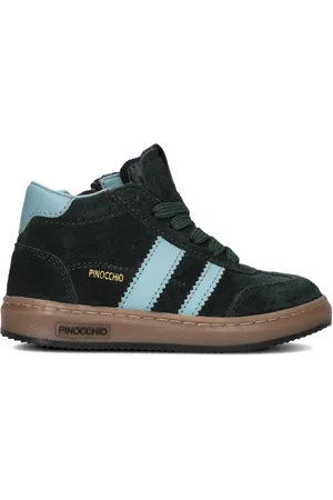 Pinocchio P1253 Sneakers - Leren Sneaker - Jongens -