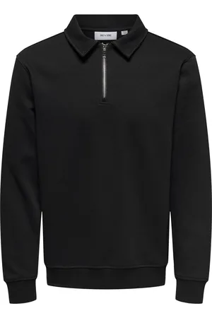Only & Sons David Half Zip Sweater Heren