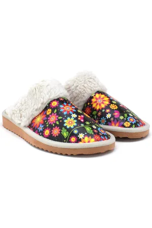 Goby Flowers Dames Pantoffels - Anti-slip - Handgemaakt - Premium Kwaliteit