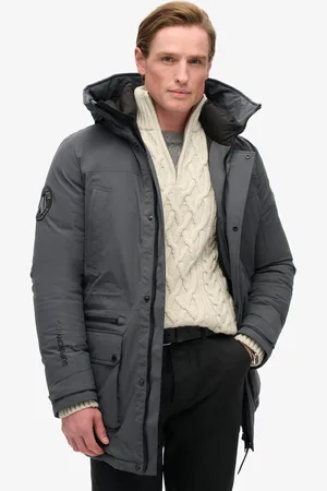 Superdry City Padded Parka Winterjas Heren
