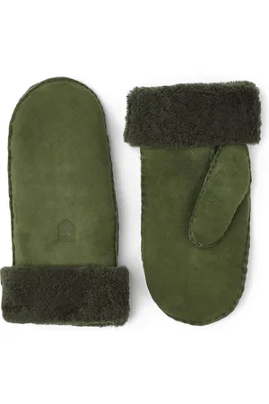 Hestra Sheepskin Dames Want Green 9