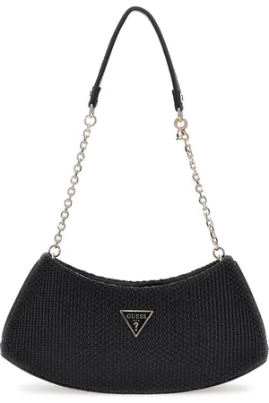 Guess Schoudertas Avondtas Phaedra Top Zip Shoulder Bag Zwart