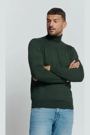 No Excess Tweekleurige gemêleerde coltrui: Elegante warmte en tijdloze stijl