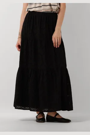 Neo Noir Rana Embroidery Skirt Rokken Dames -