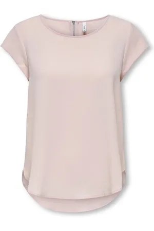 ONLY ONLVIC S/S SOLID TOP NOOS WVN - Dames - Blouses