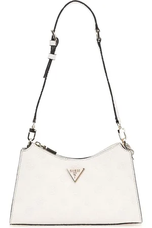 Guess Schoudertas Cresidia Top Zip Shoulder Bag Crème