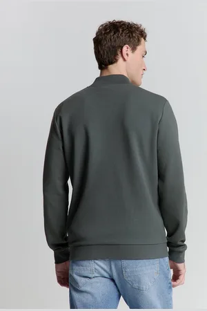 No Excess Sweater met volledige ritssluiting