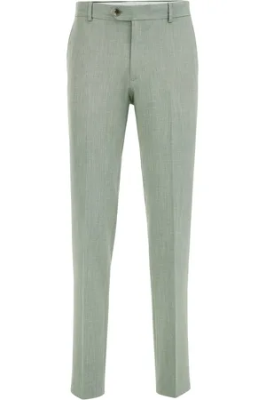 WE Fashion Heren slim fit pantalon