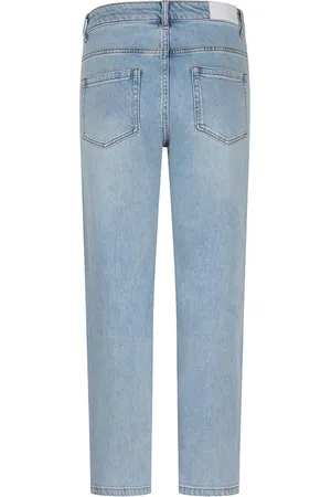 Esqualo Jeans Trousers Embroidery Jeans Sp25 12009 600 Blue Dames