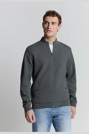 No Excess Sweater met volledige ritssluiting