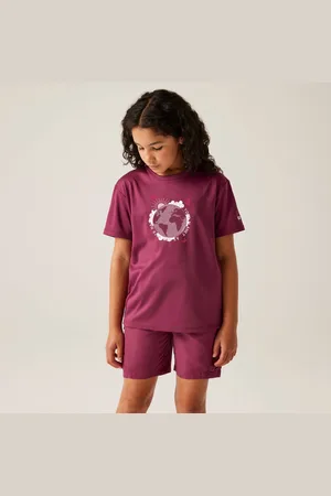 Regatta T-shirt Korte Mouwen Kinderen Mountain Graphic Design