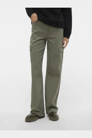 VERO MODA Tessa Wide Cargo Jeans Met Hoge Taille M / 32 Vrouw