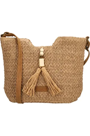 Beagles Lanzarote Schoudertas - Crossbodytas - Riet - Schouderband - Verstelbaar
