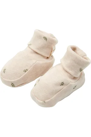 Little Dutch Newborn NOOS Little Farm Slofjes - maat 44 / 56 - Green leaves