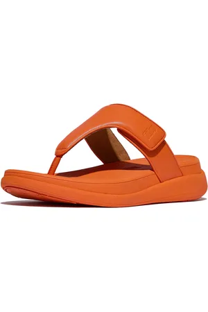 FitFlop F-Mode Go Adjustable Flatform Toe-Post Sandals