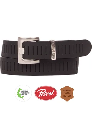 Petrol Industries Riem Jongens - Broekriem - Verstelbaar - Leer - - 85 cm - S