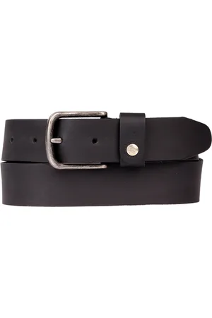 Petrol Industries Riem Heren - Broekriem - Verstelbaar - Leer - - 95 cm - L