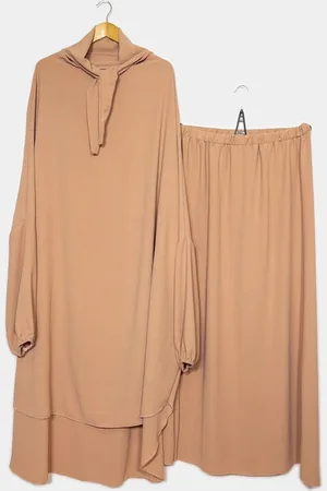 Merkloos Med!na Fashion Jilbab Isra – One Piece Elegante en Bescheiden Set