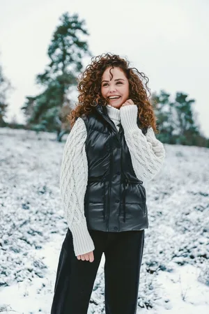 Donders Sable leren Bodywarmer