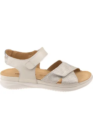 Hartjes BREEZE SANDALE, 132.1116/14 17.02, Witte dames sandaal wijdte G maat 39