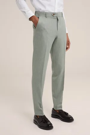 WE Fashion Heren slim fit pantalon