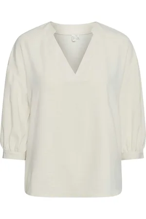 VERO MODA VMMYE 3/4 TOP WVN BTQ GA - Dames - Blouses