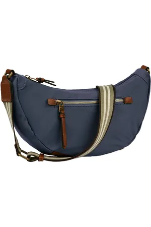 Camel Active Schoudertas Bari Banana Bag Donkerblauw