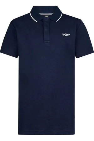 Petrol Industries Jongens Klassieke Polo Caribbean - Blauw