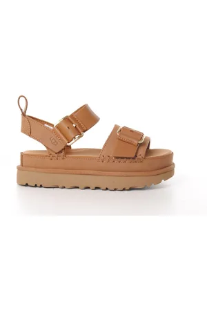 UGG Dames sandaal Goldenstar Villa nubuck
