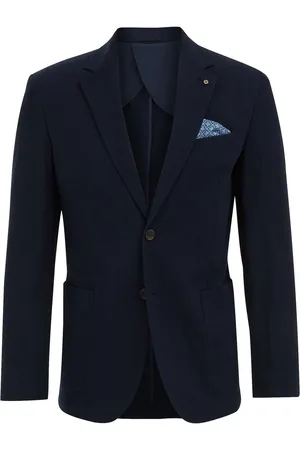 WE Fashion Heren seersucker blazer