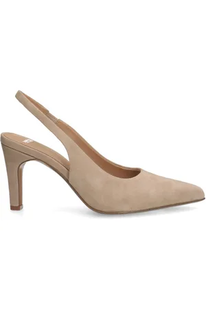 Manfield Dames - suède slingbacks