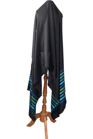 N3 Collecties Dames Zacht Effen Warme Paisley Geweven Sjaal/Stola: