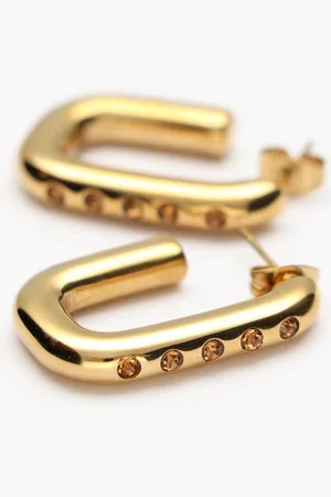 NOTRE-V Oorbellen Vierkant Sieraden Dames -