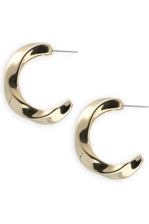 NOTRE-V Earring Big Twisted Hoop Sieraden Dames -
