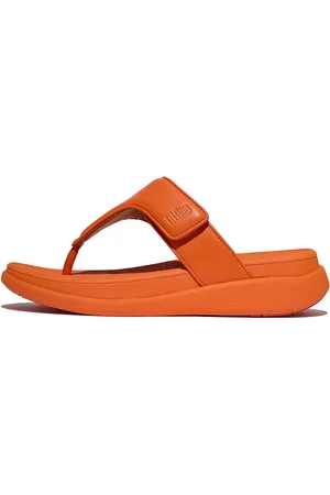 FitFlop F-Mode Go Adjustable Flatform Toe-Post Sandals