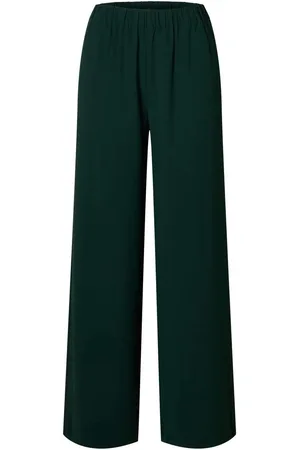 SELECTED Tinni-Relaxed MW Wide Pant Scarab