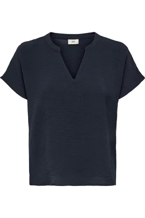 JDY LION LIFE S/S TOP WVN NOOS - Dames - Blouses