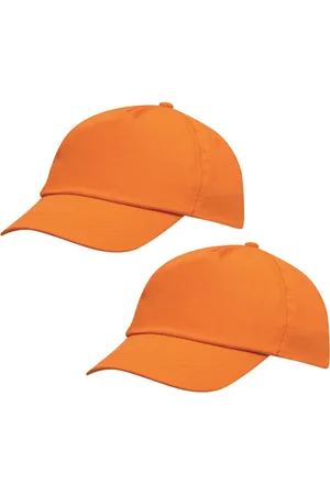 Merkloos Baseballcap Outdoor 5 panels - 4x - - volwassenen - klittenbandsluiting - katoen