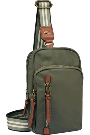Camel Active Telefoontasje Schoudertas Bari Sling Backpack Donkergroen